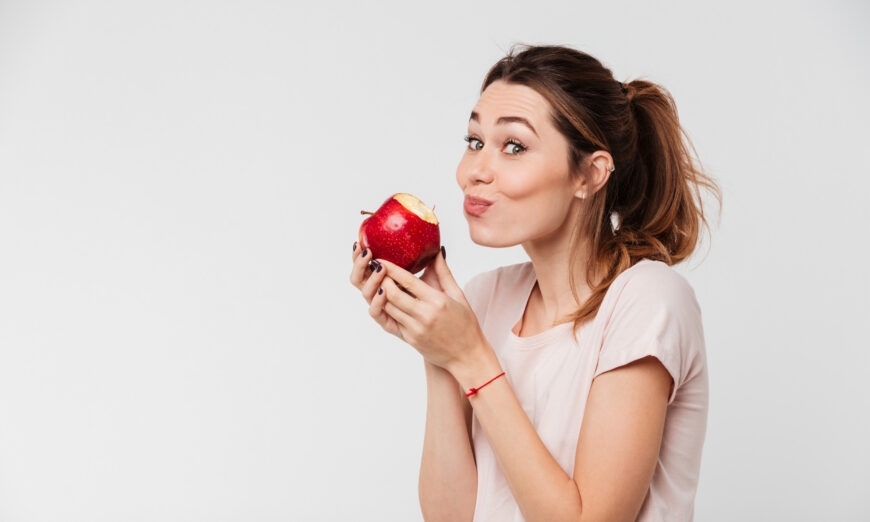 Simply incorporating a good apple—that is to say, 100 percent organic, nonirradiated, etc.—into your daily diet should constitute an extremely pleasurable experience. (Dean Drobot/Shutterstock)