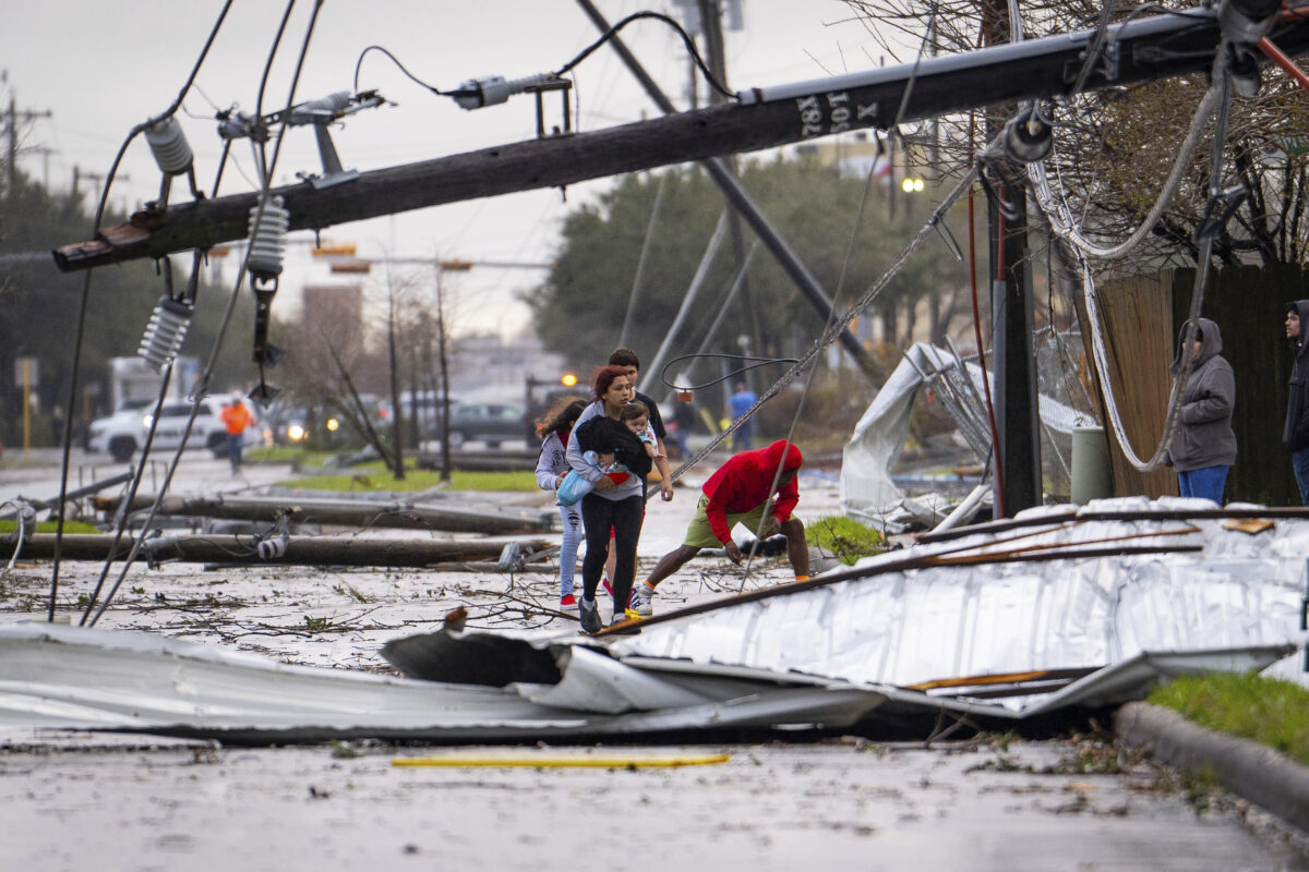 Tornado Causes Damage East of Houston; No Injuries Reported