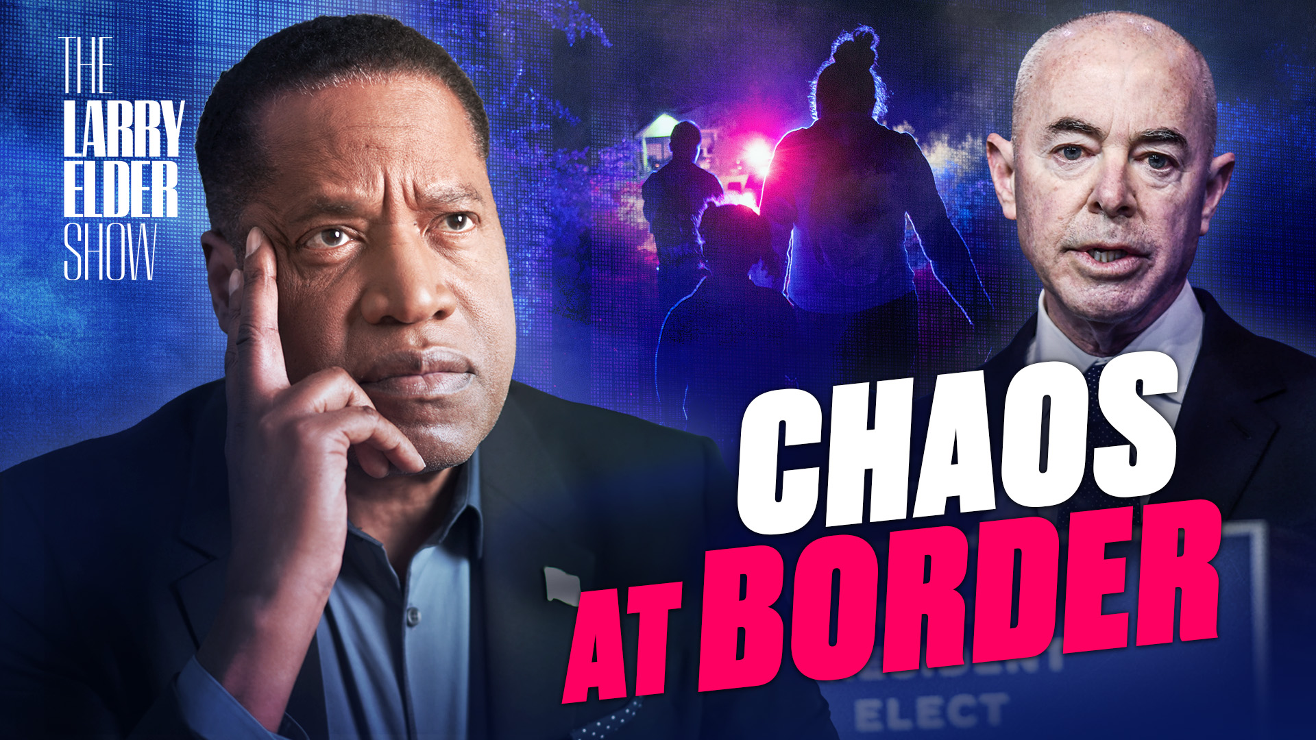 PREMIERING NOW: Migrant Arrivals Soared to Record Levels in December, but According to DHS Secretary, the Border is Secure | The Larry Elder Show - Vimarsana News