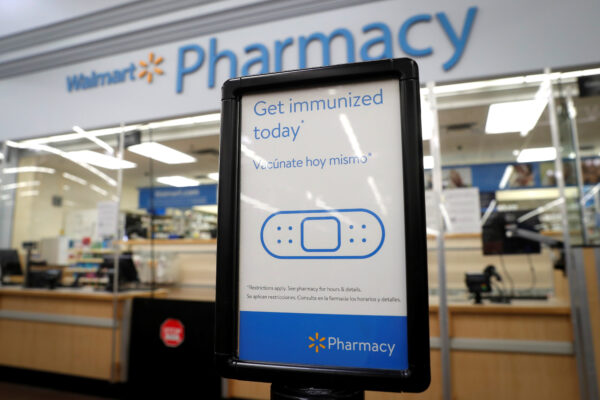 Walmart administers COVID-19 vaccines as part of Federal Retail Pharmacy Program in West Haven