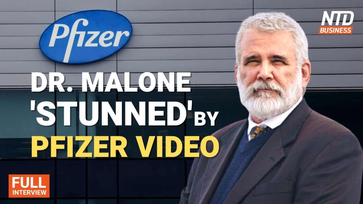 NextImg:Dr. Robert Malone: Pfizer Video From Project Veritas 'Profoundly Disturbing'