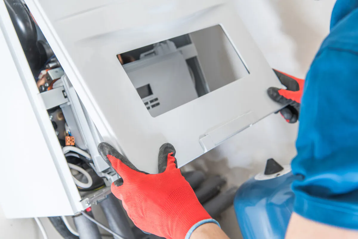 Repairing furnaces is difficult and potentially hazardous work, so leave this job to the professionals. (Dreamstime/TNS)