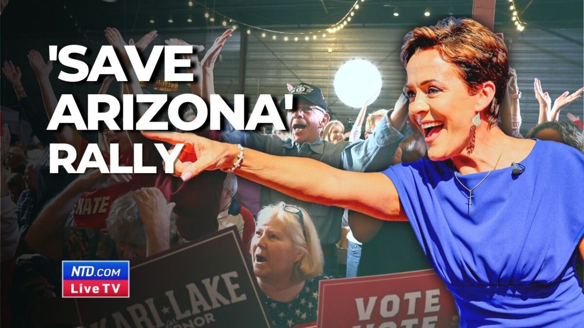 NextImg:LIVE 8 PM ET: Kari Lake Hosts ‘Save Arizona’ Rally