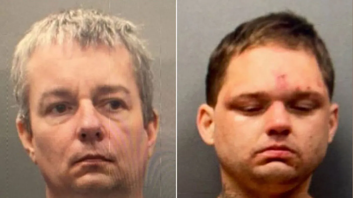 (Left) Johnny Shane Brown. (Right) Albert Lee Ricketson. (Washington County Sheriff's Office)