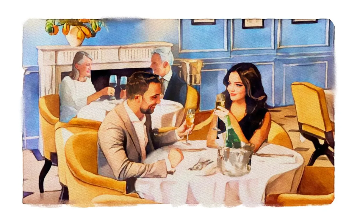 Make the effort to make a real connection—whether it's your first date or the 45th. (Fei Meng)