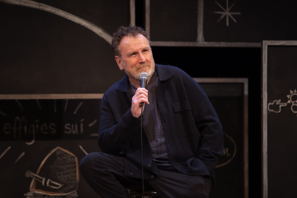 "Colin Quinn: Small Talk" covers many subjects through a prism of ironic and cynical humor. (Monique Carboni)