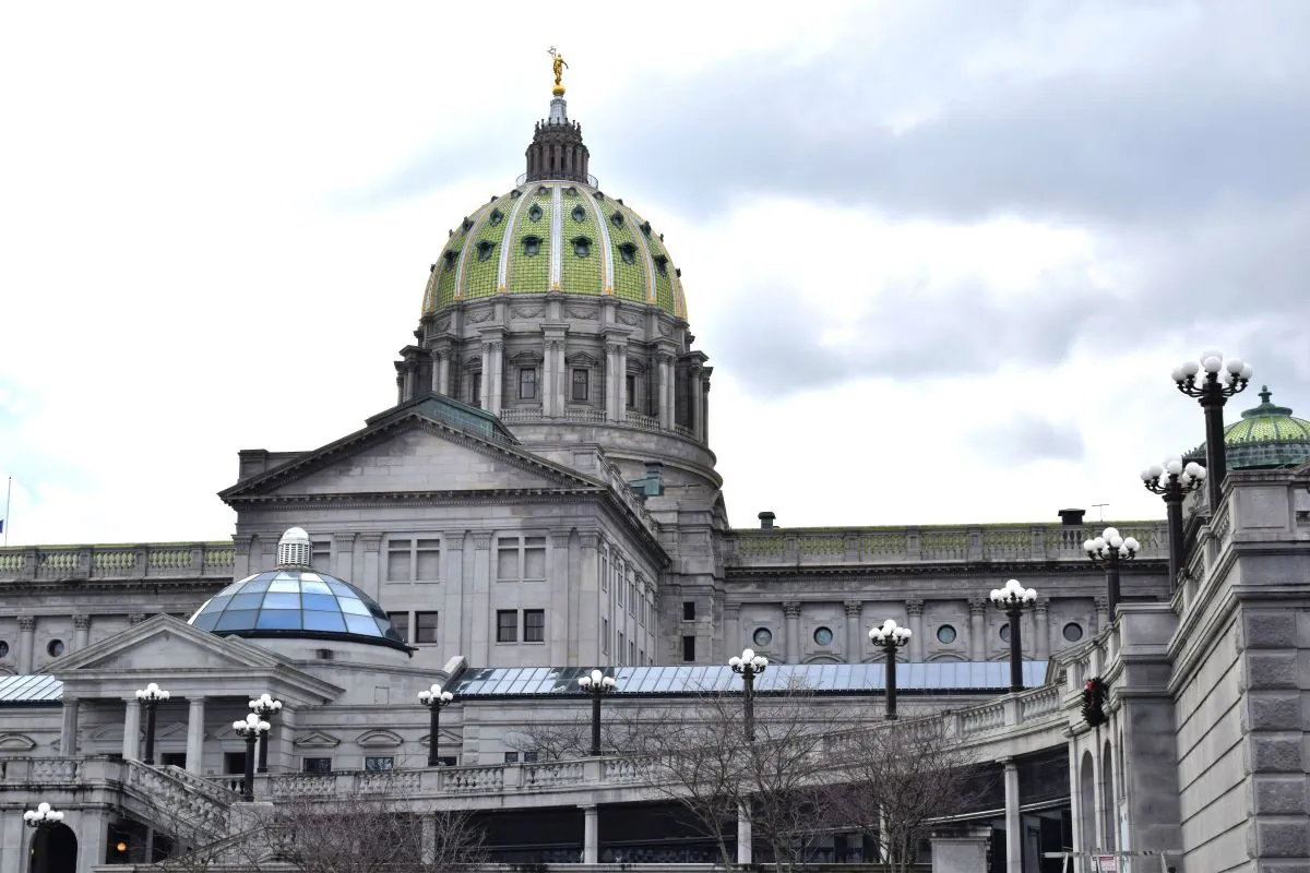 Pennsylvania’s Capitol in Harrisburg in January 2023. (Beth Brelje/The Epoch Times)  