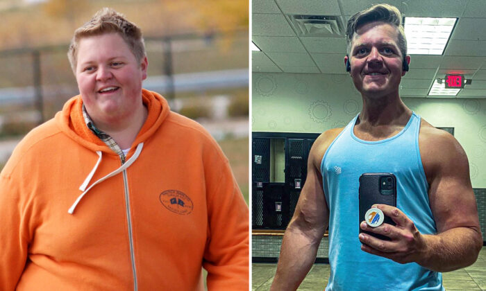 Obese Man Who Felt 'Trapped' in His Body, Loses 200 Pounds, Becomes Competing Bodybuilder