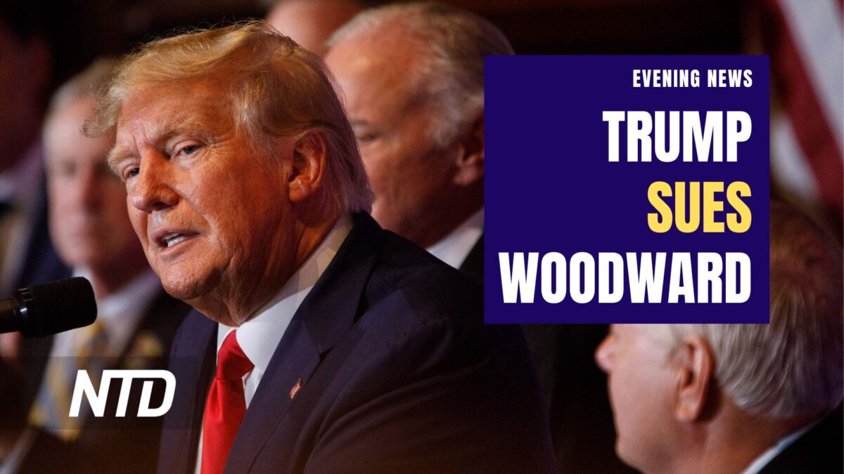 NextImg:LIVE 6:30 PM ET: NTD Evening News (Jan. 30): Trump Sues Journalist Bob Woodward for $49M; 6th Memphis Officer Off the Force in Tyre Nichols Case