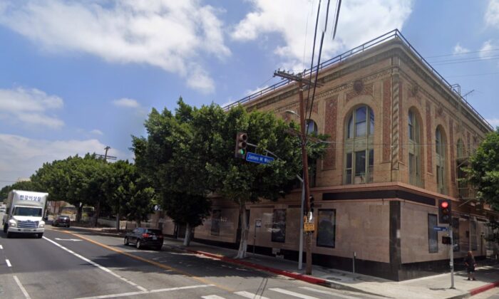 Building at 846 South Union Avenue, in Los Angeles. (Screenshot via Google Street View)