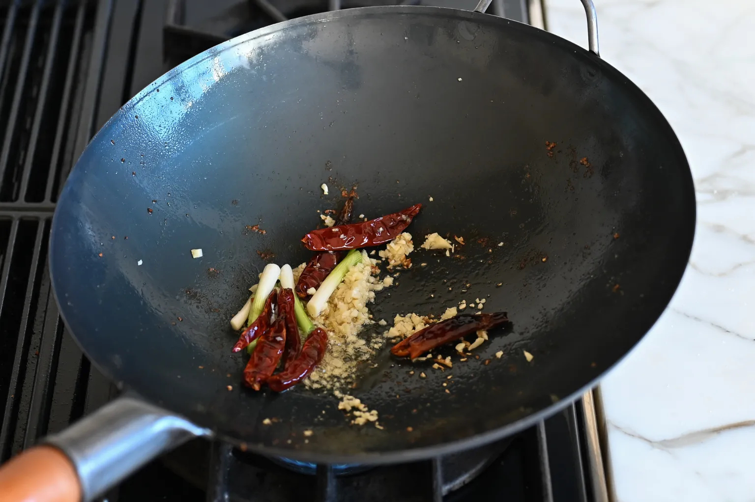 Making Mongolian beef
