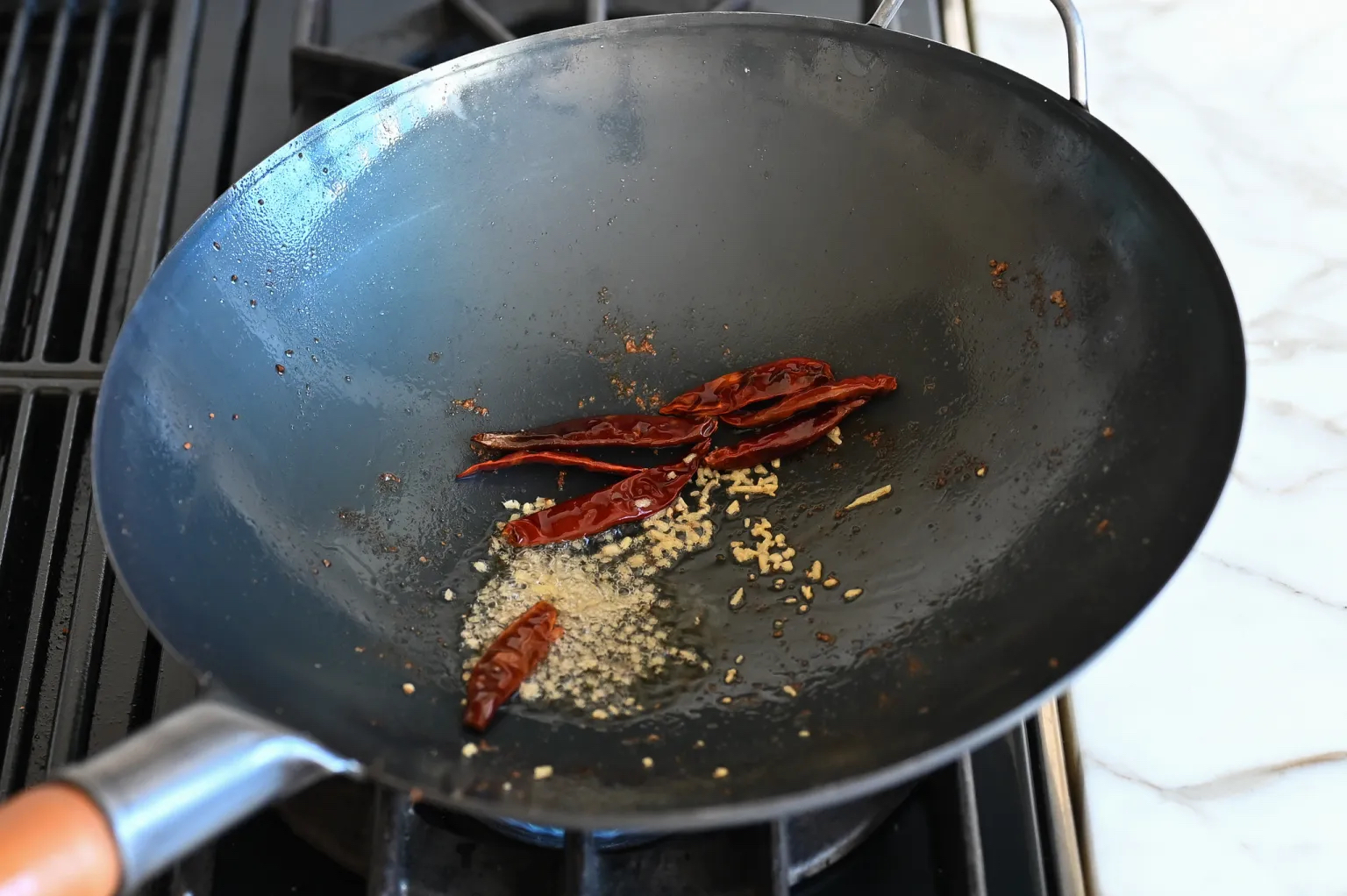 Making Mongolian beef