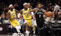 Irving Has 26, Nets Beat Lakers 121–104 as James, Davis Sit