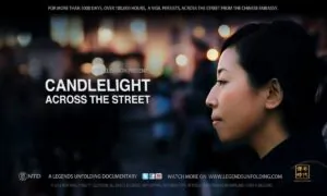 Legends Unfolding: Candlelight Across the Street