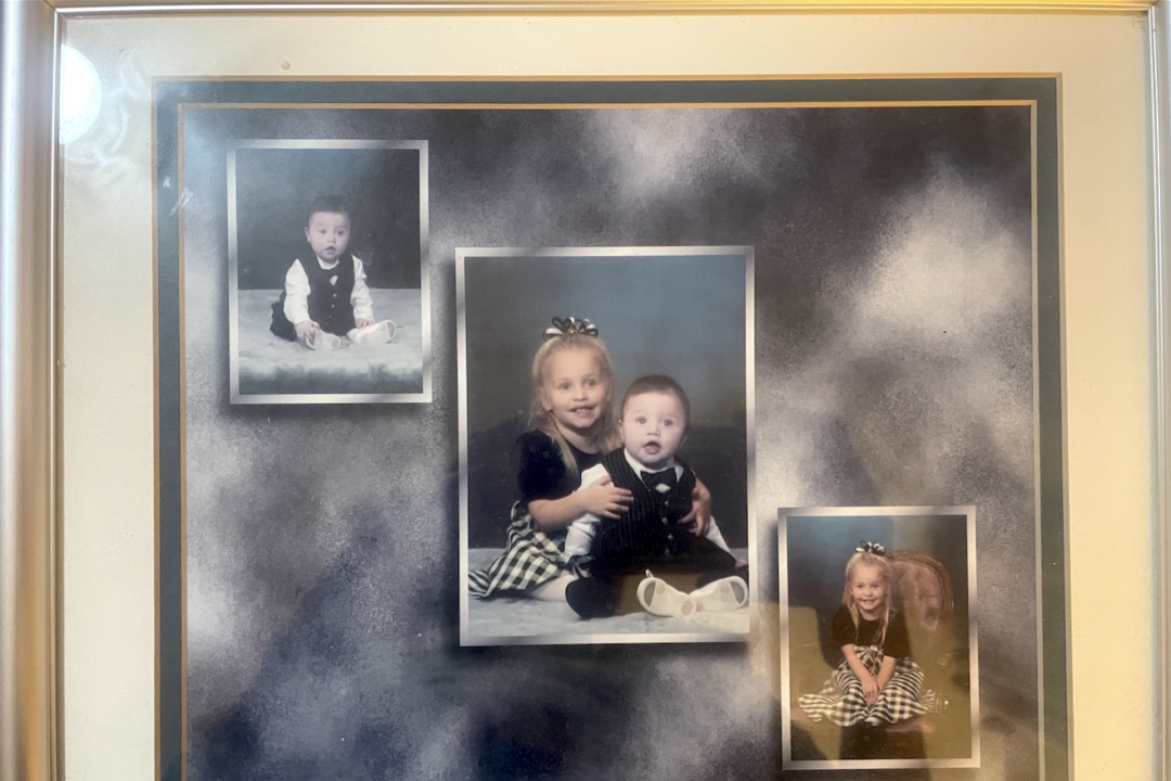 Childhood photos of Beth Pensky's son and daughter. (Photo courtesy of Beth Pensky)