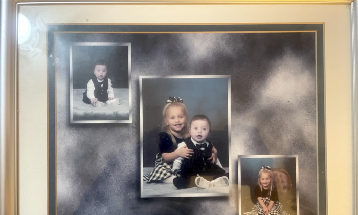 Childhood photos of Beth Pensky's son and daughter. (Photo courtesy of Beth Pensky)