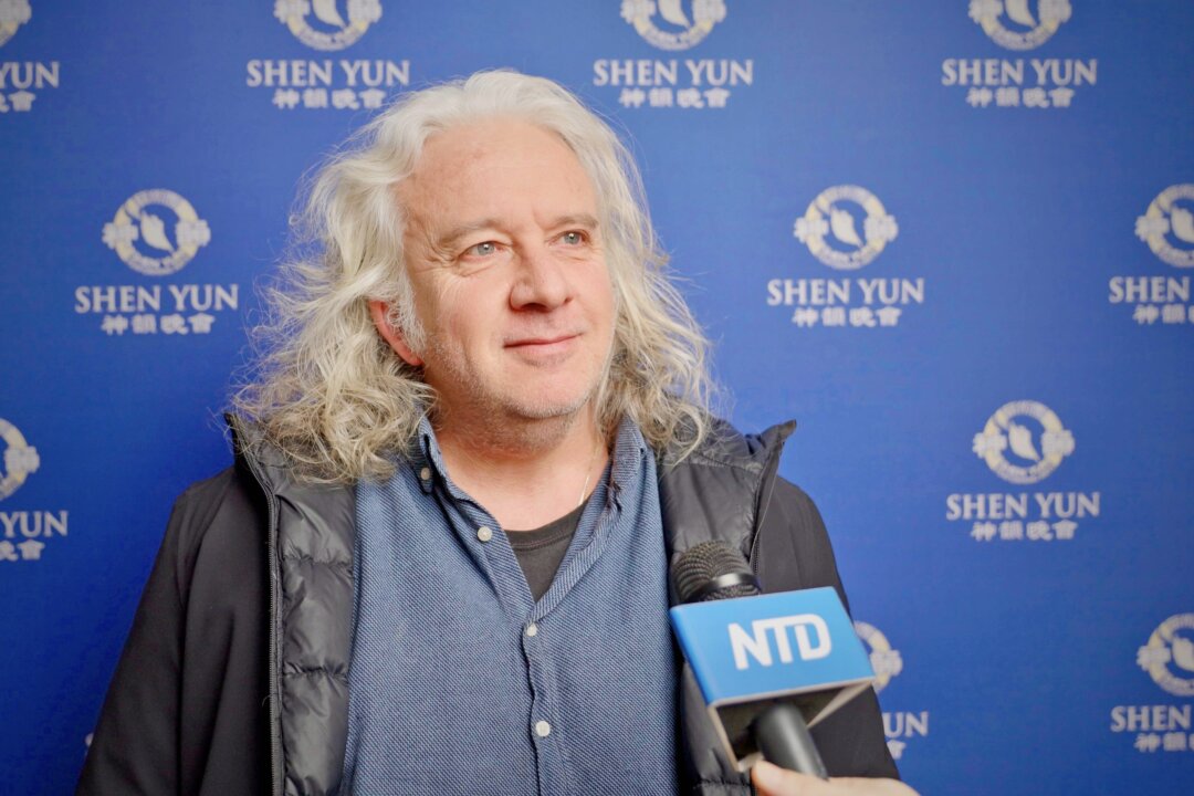 Óscar Terol enjoyed Shen Yun Performing Arts at the Auditorio Kursaa in San Sebastian, Spain, on Jan. 31., 2023.(NTD)