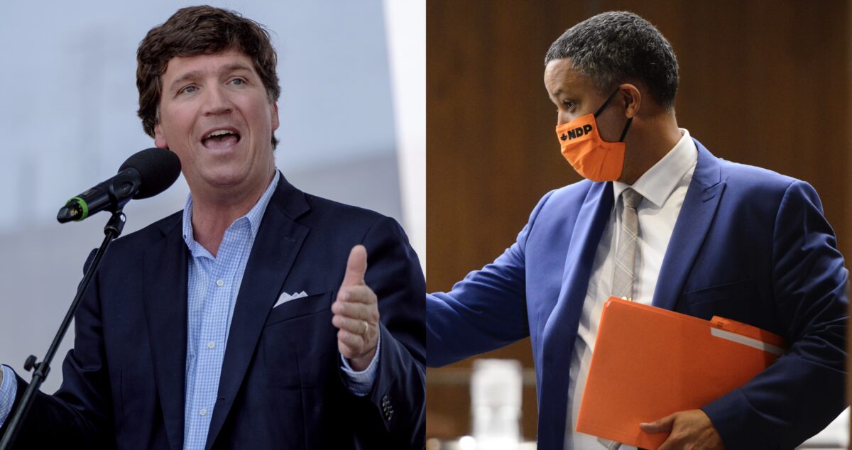 NextImg:Canadian MP and American TV Host Tucker Carlson Trade Barbs After His 'Joke' to 'Liberate' Canada