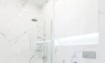 Add a Cultured Marble Liner in Shower Stall