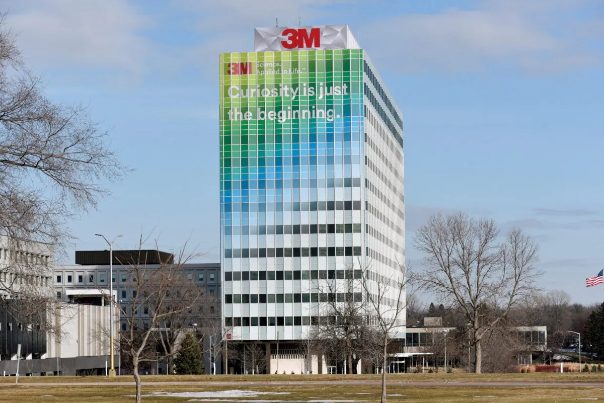The 3M Global Headquarters in Maplewood, Minn., on March 4, 2020. (Nicholas Pfosi/Reuters)