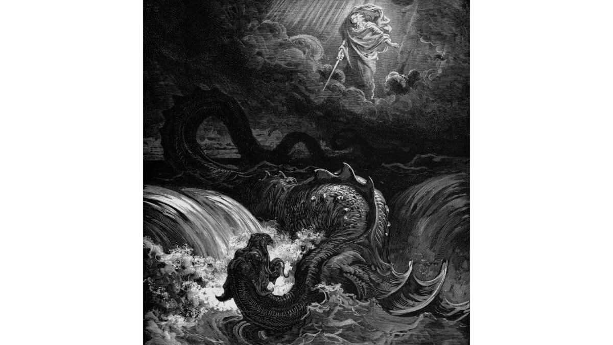 “The Destruction of Leviathan” (1865), by Gustave Doré. (Public Domain)