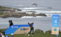 Lebioda Leads on a Day of Ever-Changing Conditions at Pebble