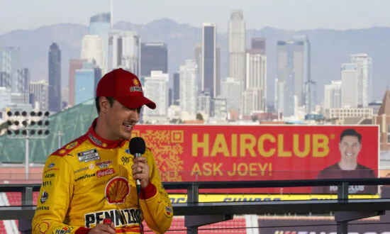 New-Look Logano Leads NASCAR Back to the LA Coliseum