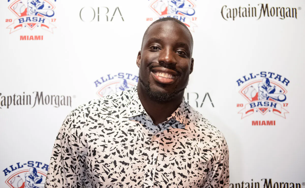 Vontae Davis at the 2017 All-Star Bash sponsored by Captain Morgan during MLB All-Star Week Miamion, in Miami Beach, Fla., on July 9, 2017. (Jason Koerner/Getty Images)