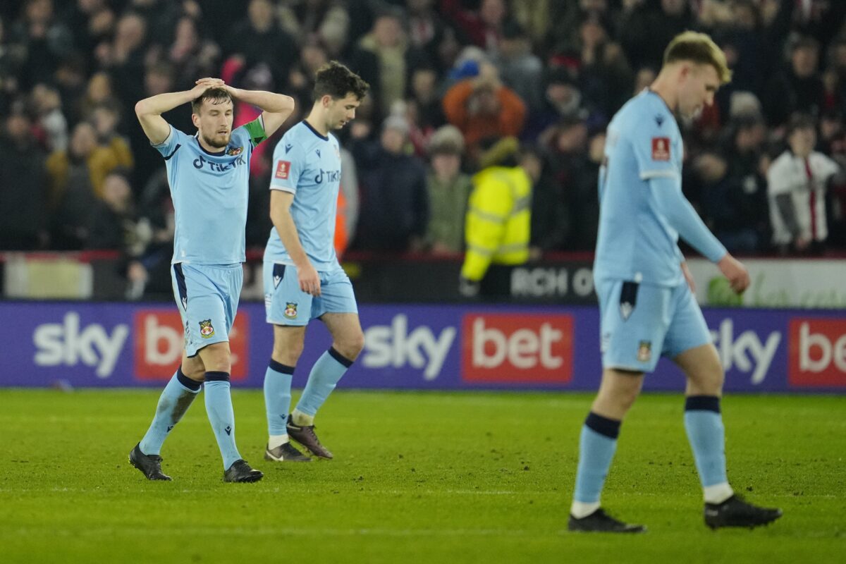NextImg:FA Cup Dream Over for Wrexham and Its Hollywood Owners
