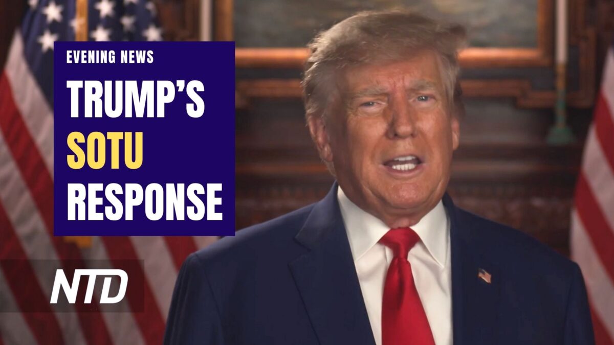NextImg:LIVE 6:30 PM ET: NTD Evening News (Feb. 8): Trump, Lawmakers Respond to Biden’s SOTU Address; House Probes Censoring of Hunter Biden Laptop