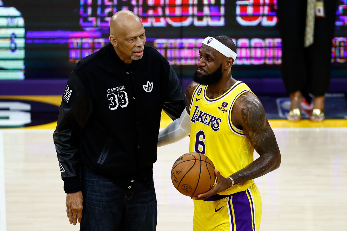 NextImg:Scoring King: James Passes Abdul-Jabbar for NBA Points Mark