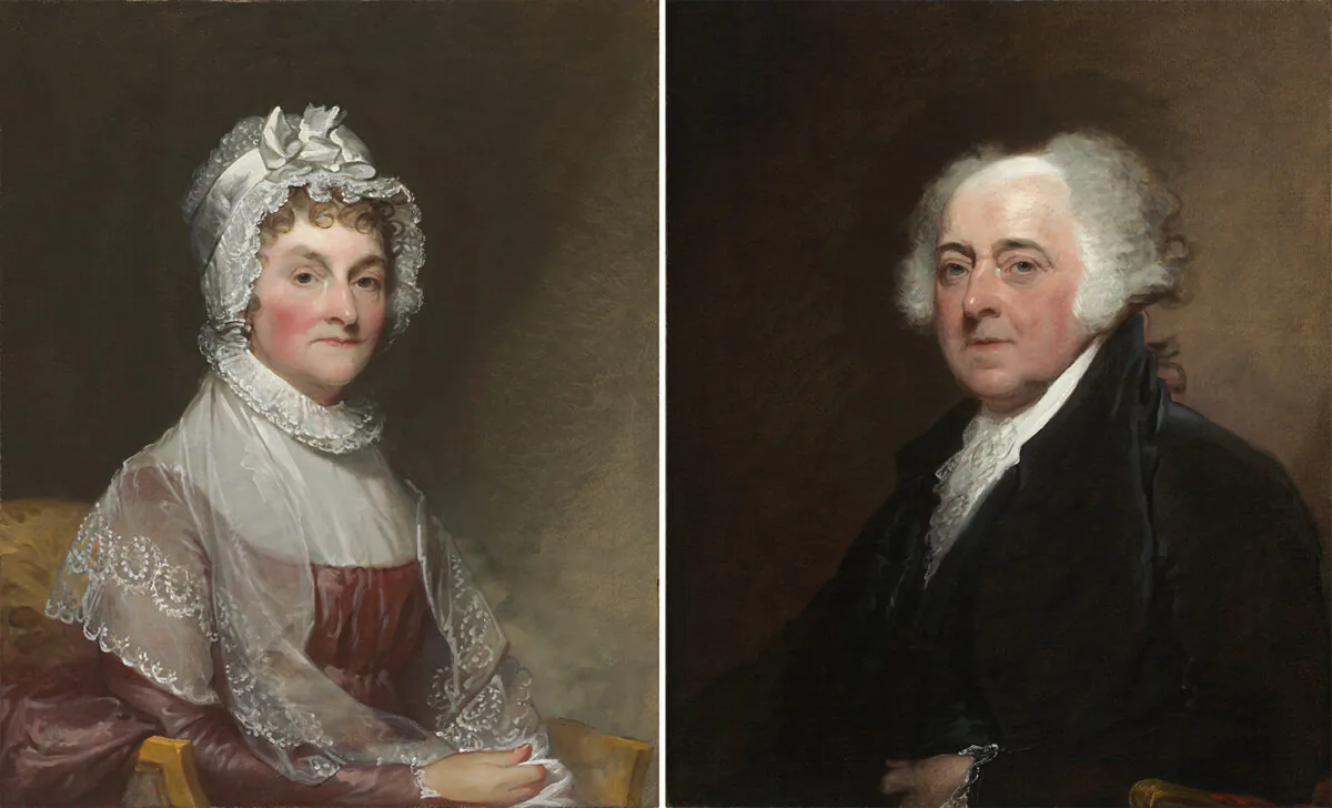 Intellectual equals, quick to defend each other, Abigail and John Adams were companions for 54 years. (Smithsonian, Public Domain)
