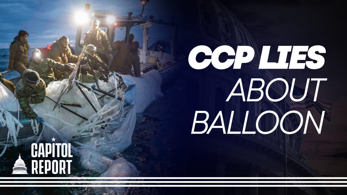 NextImg:Capitol Report: China Lies to the World About 'Weather Balloon'; Rep. Jim Jordan Hearing on Weaponization of DOJ