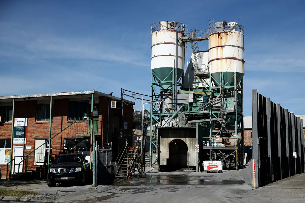 Factories located in a light industrial estate in Sydney, Australia, on April 18, 2019. (Cameron Spencer/Getty Images)