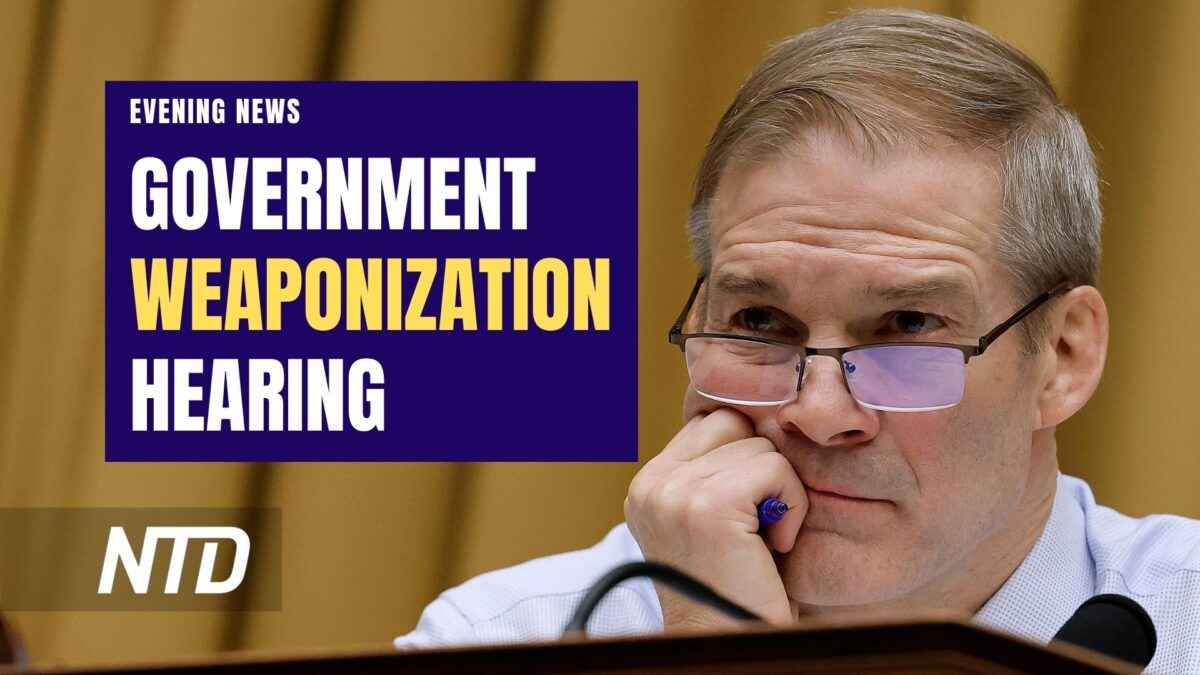NextImg:LIVE 6:30 PM ET: NTD Evening News (Feb. 9): GOP Holds First Weaponization of Federal Government Hearing; New Details on Chinese Spy Balloon