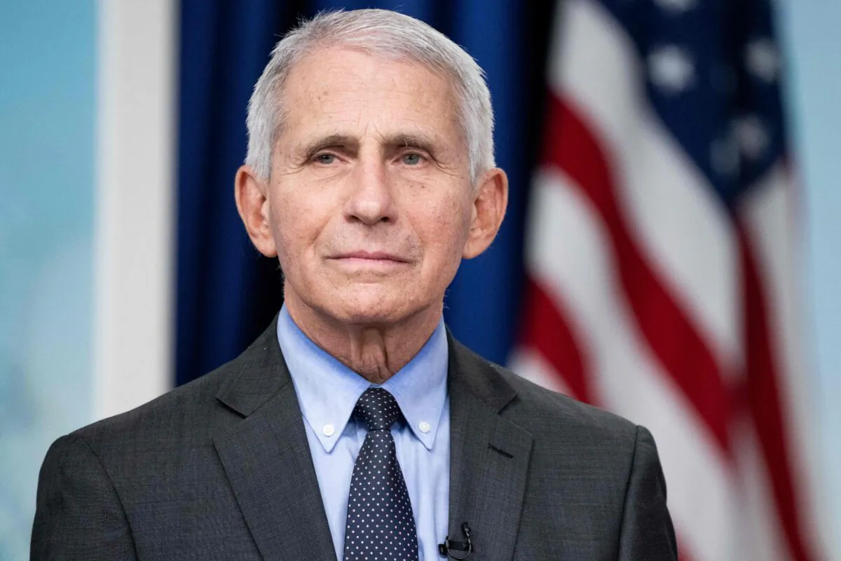Dr. Anthony Fauci in Washington on Dec. 9, 2022. (Saul Loeb/AFP via Getty Images)