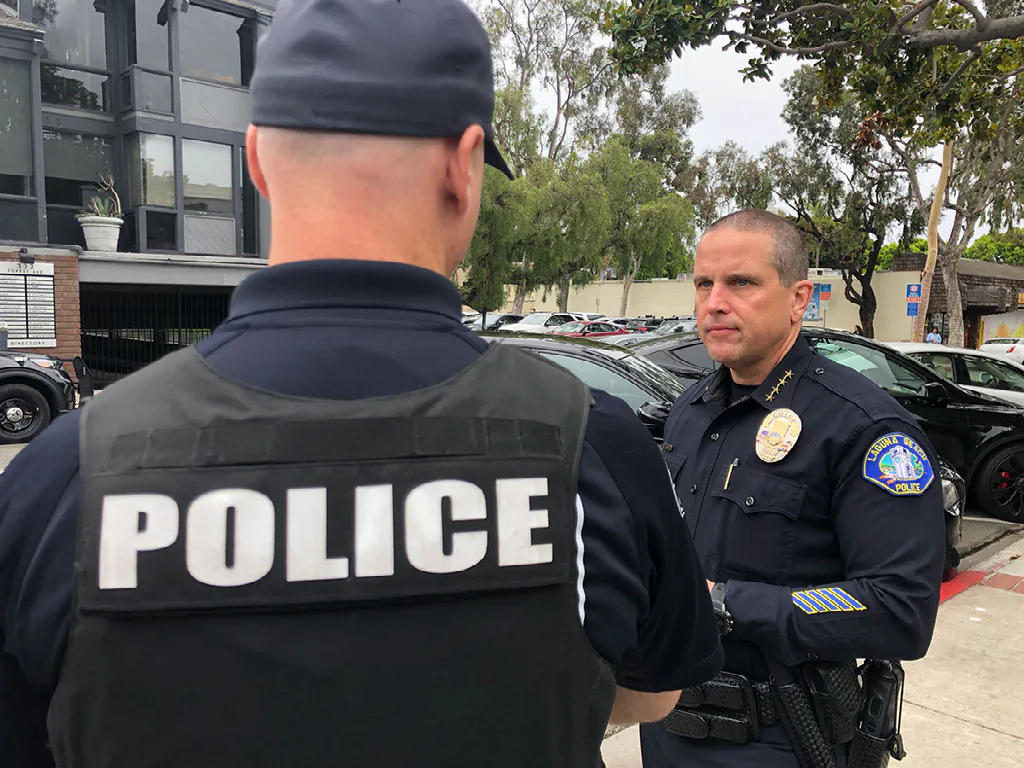 Laguna Beach Police Chief Jeff Calvert. (Courtesy of the City of Laguna Beach)