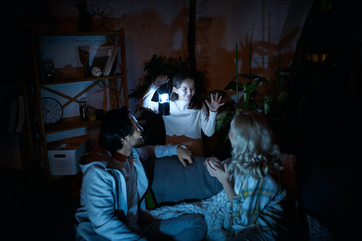 Don't forget to make plans to entertain each other and stave off boredom during extended power outages. (Dreamstime/TNS)