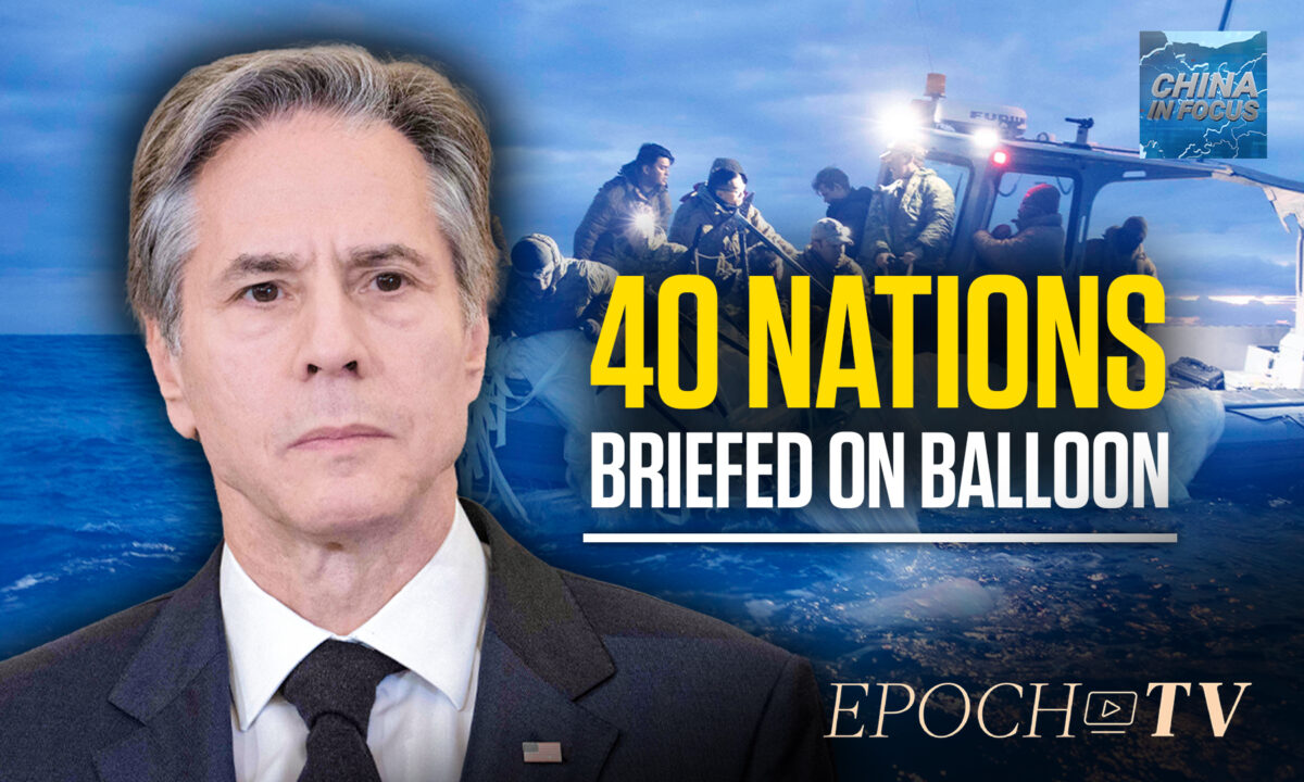 NextImg:US Shares Chinese Balloon Info With 40 Nations