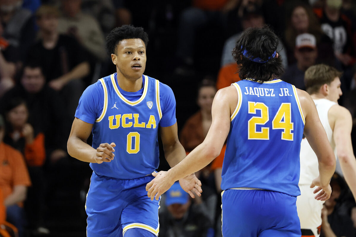 NextImg:Freshman Amari Bailey, No. 7 UCLA Hammer Oregon State