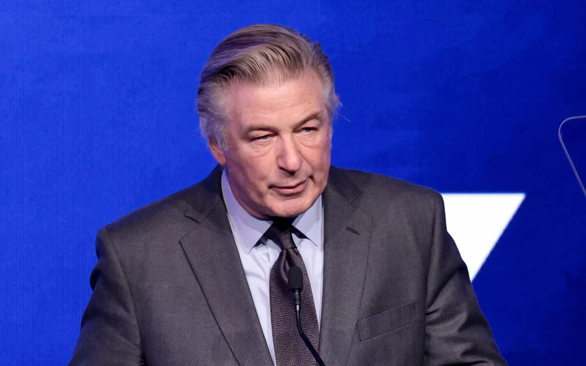 Alec Baldwin attends the 2021 RFK Ripple of Hope Gala at New York Hilton Midtown in New York on Dec. 9, 2021. (Dimitrios Kambouris/Getty Images)