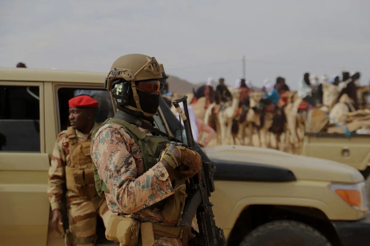 Niger special forces in a file photo. (Souleymane Ag Anara/AFP via Getty Images)