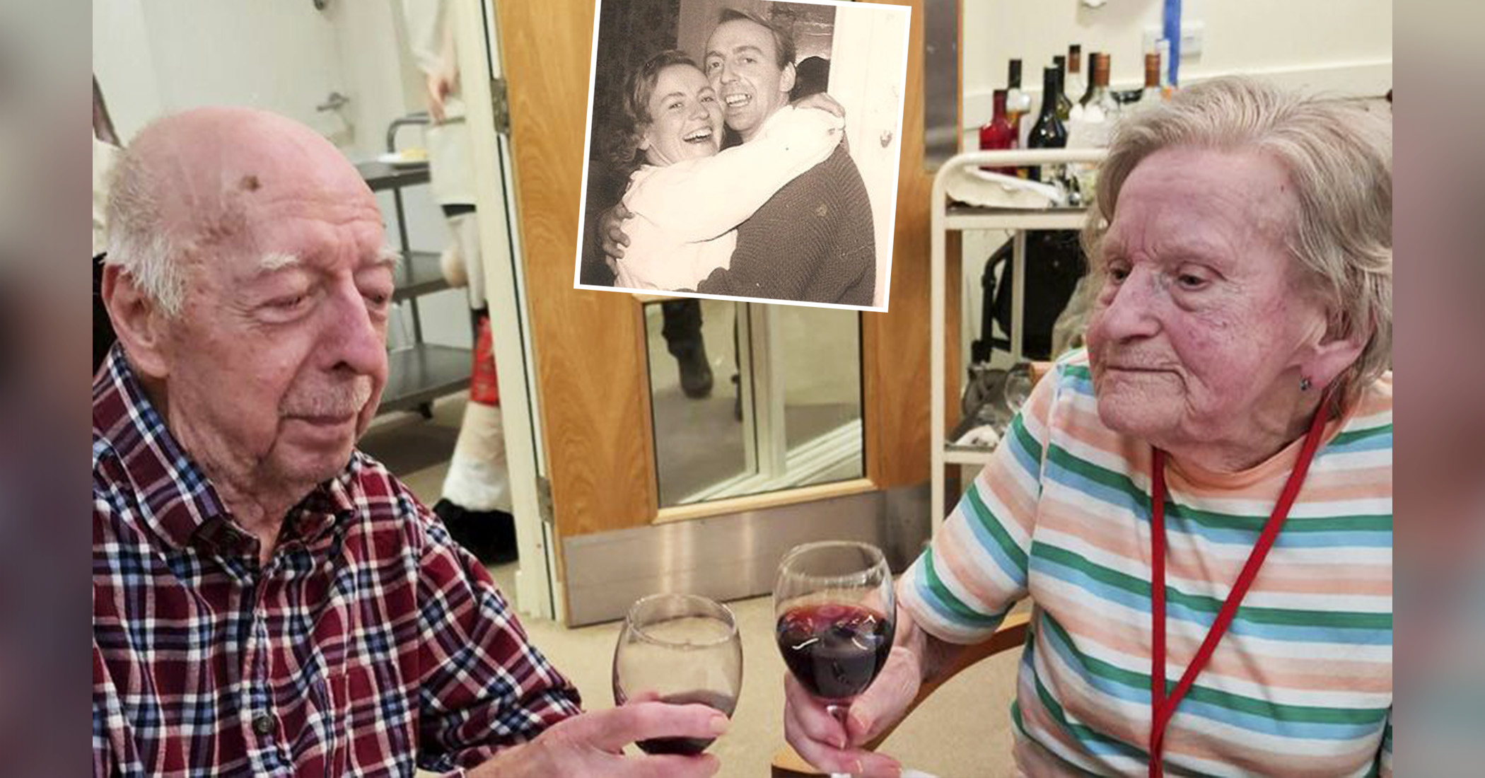 NextImg:Nonagenarian couple that has been inseparable for nearly 70 years is set to enjoy a special Valentine’s Day celebration