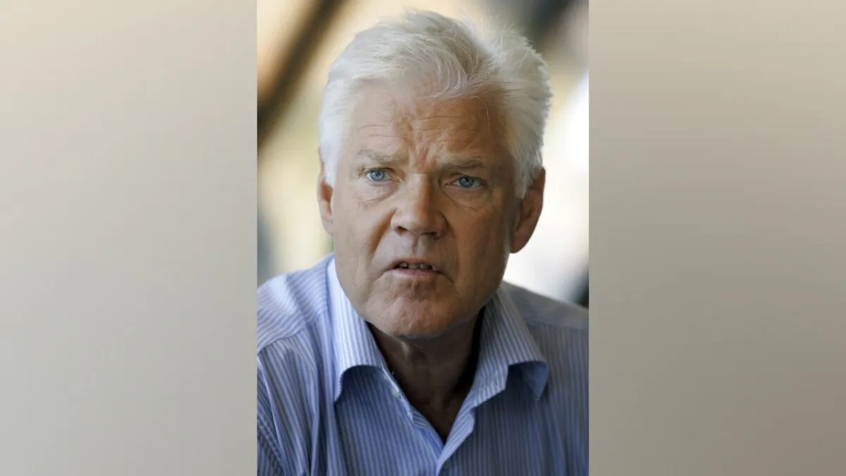 Norway's convicted Cold War spy Arne Treholt in an undated file photo. (Heiko Junge/NTB Scanpix via AP)