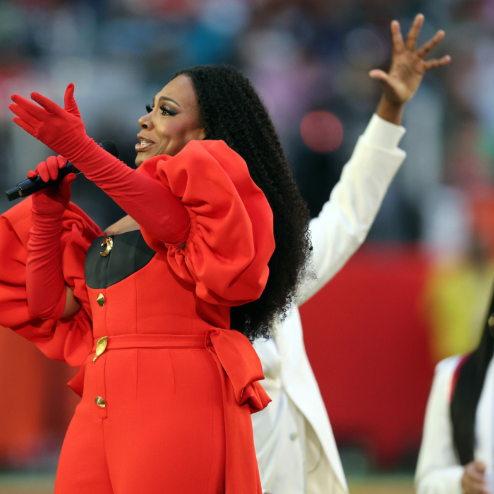 Sheryl Lee Ralph Performs 'Lift Every Voice and Sing' at Super Bowl 2023