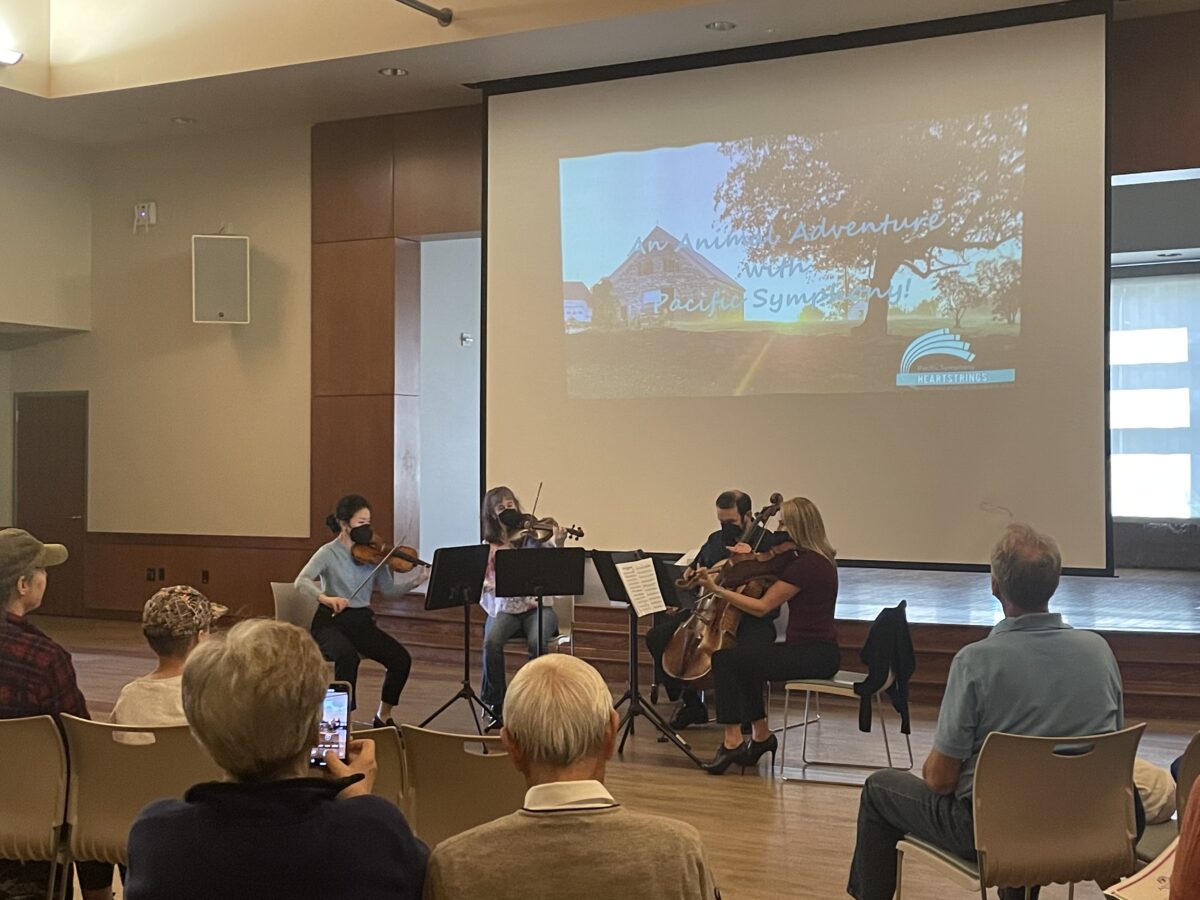 NextImg:Members of Pacific Symphony Host Concert for Residents With Special Needs