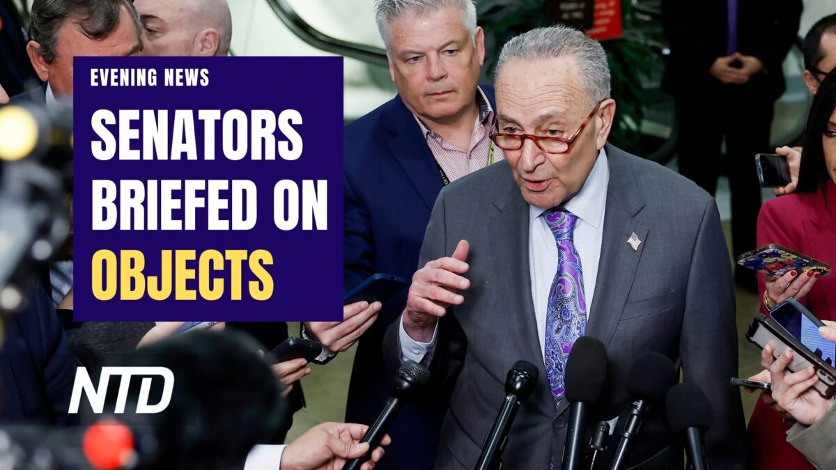 Ntd Evening News Feb 14 Senators Call On Biden To Address Nation After Briefing On Objects