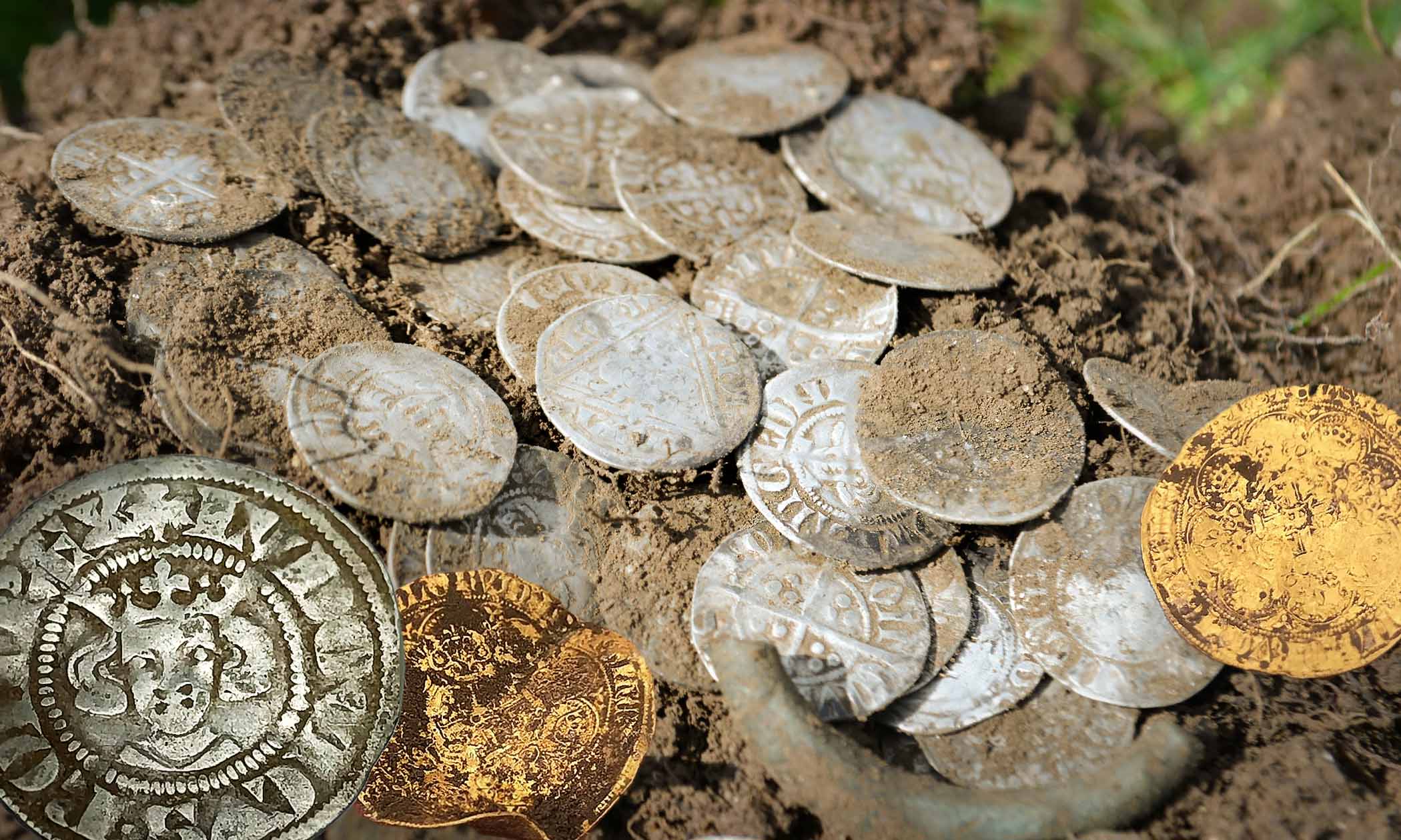 Treasure hoard of American and Russian gold coins found in Polish forest