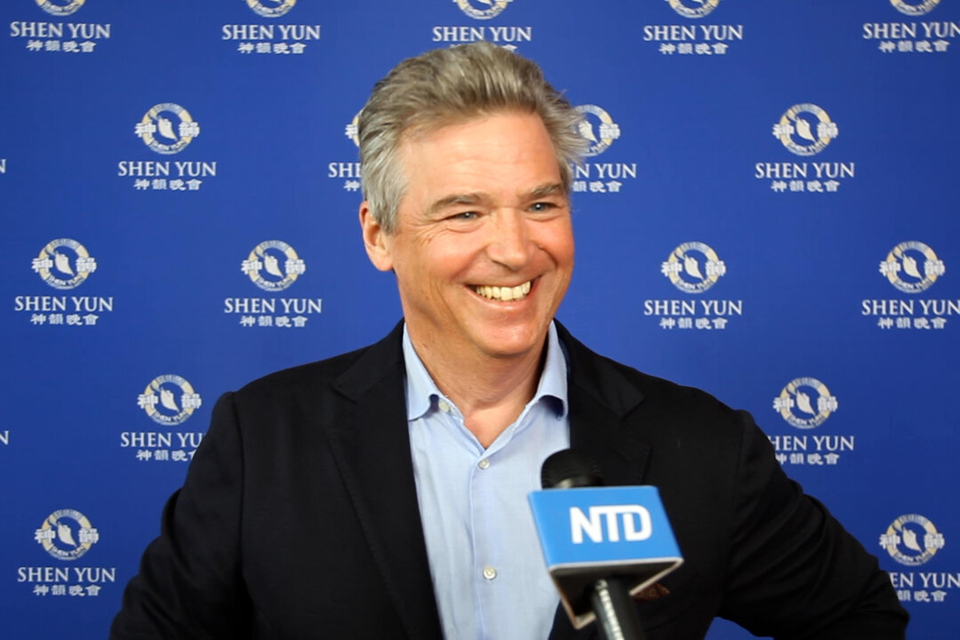 Andreas Gnesda enjoyed Shen Yun at the Grosses Festspielhaus in Salzburg, Austria, on Feb. 12, 2023. (NTD)
