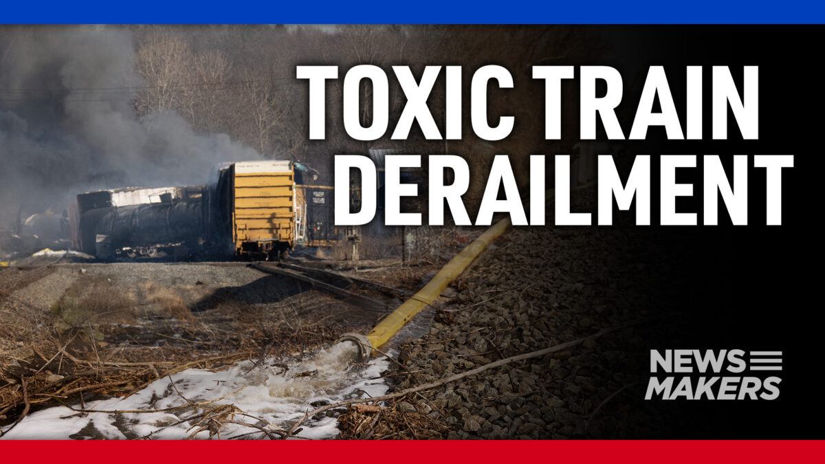 NextImg:LIVE 7 PM ET: Newsmakers (Feb. 15): Impacts of the Ohio Train Derailment